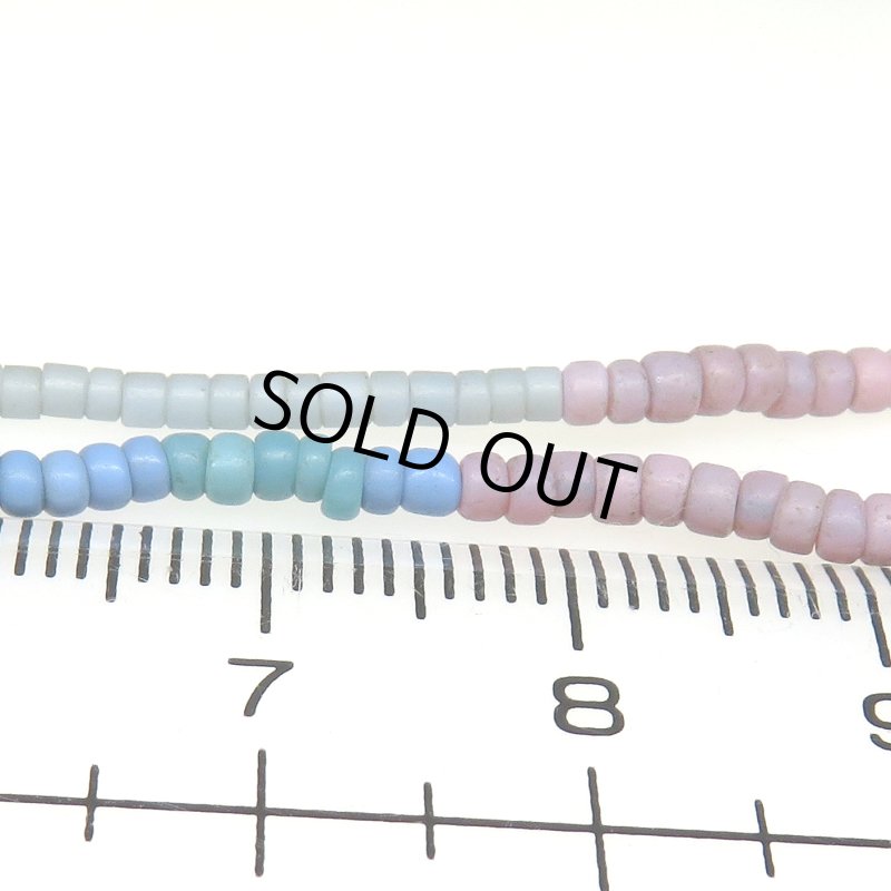 画像4: グレー系Mix小粒シードビーズ連 (4)