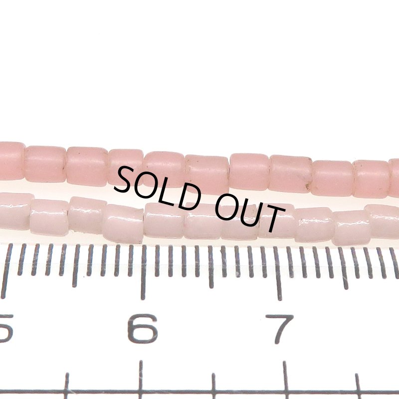 画像4: ピンク系チューブ型シード連 (4)