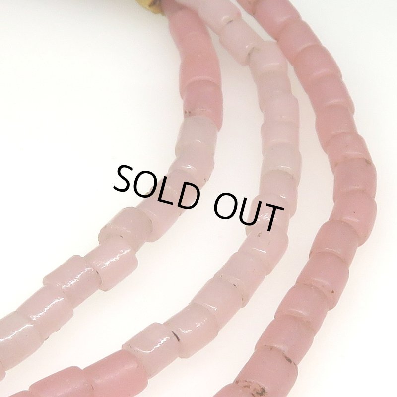 画像3: ピンク系チューブ型シード連 (3)