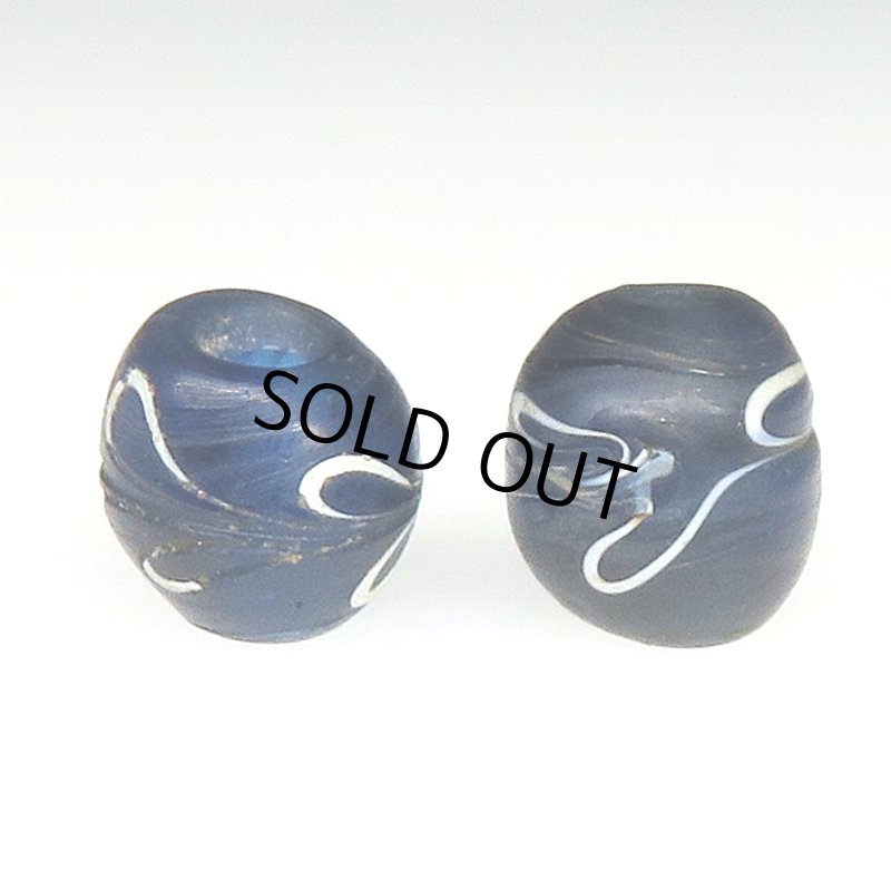 画像2: スクイッグル瑠璃色クリア　2個セット (2)