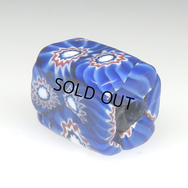 画像3: 角型ミルフィオリ　ブルー (3)