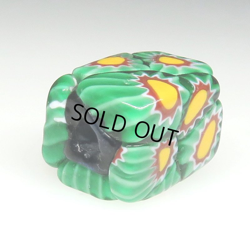 画像4: 角型ミルフィオリ　グリーン (4)