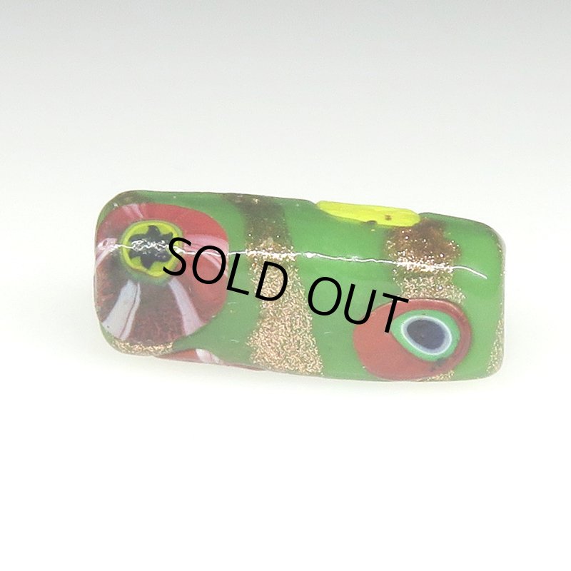 画像2: 角型ミルフィオリ アヴェンチュリン (2)