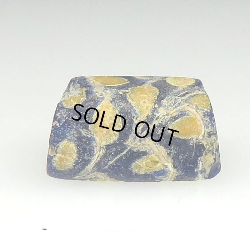 画像3: リーフモチーフ瑠璃クリア (3)