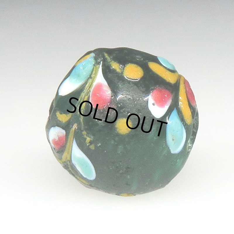 画像3: リーフモチーフ深緑クリア (3)