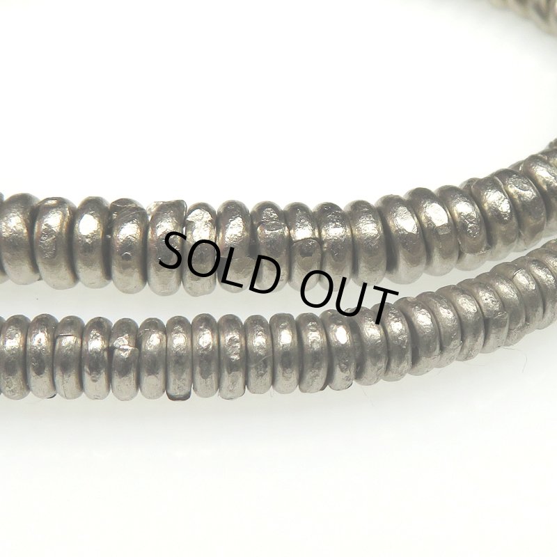 画像2: ケニア銀ビーズ短連　2種セット (2)