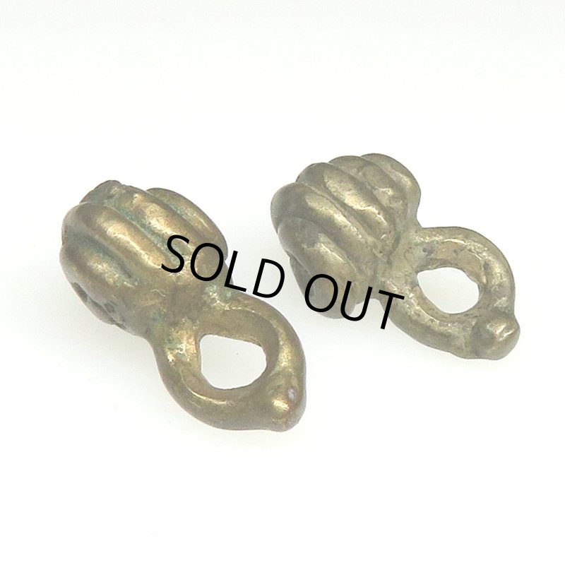 画像4: カメルーン真鍮チャーム　2個セット (4)