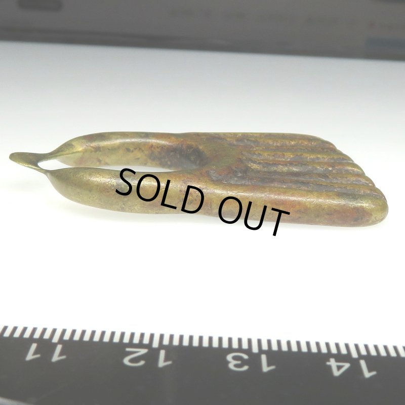 画像4: エチオピア真鍮ペンダントトップ (4)