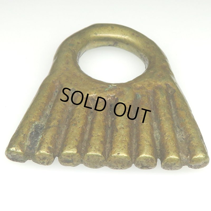 画像2: エチオピア真鍮ペンダントトップ (2)