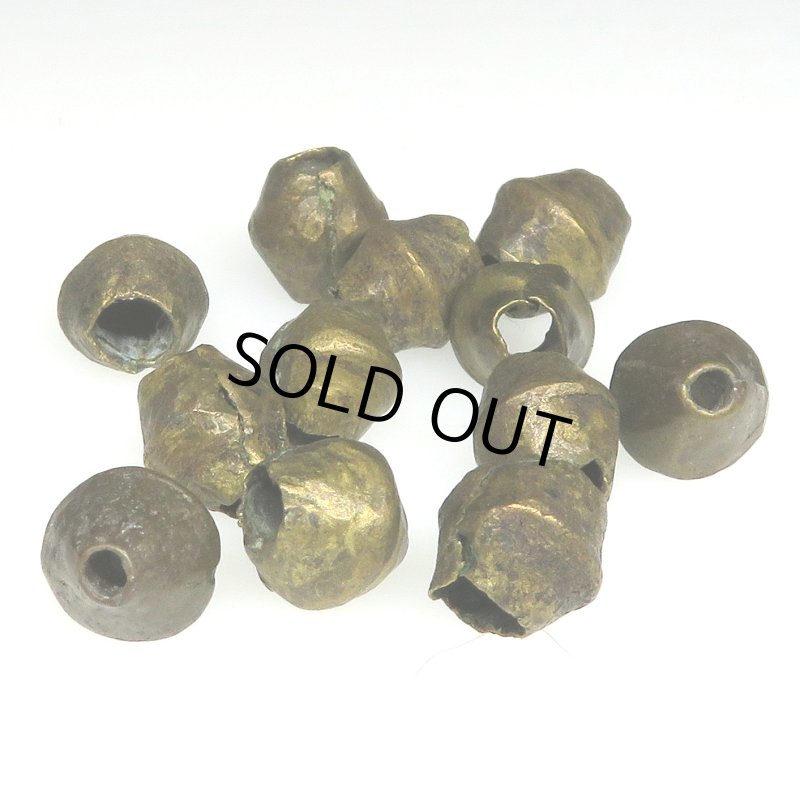 画像3: 西アフリカ真鍮ビーズ　12個セット (3)