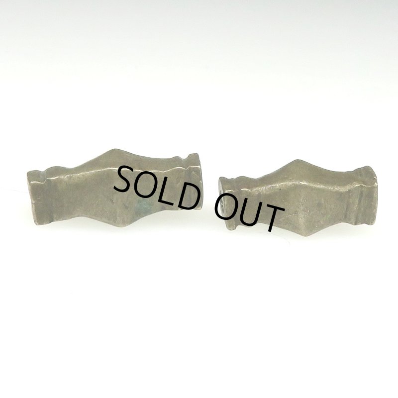 画像2: トゥアレグ族シルバービーズ 2個セット (2)