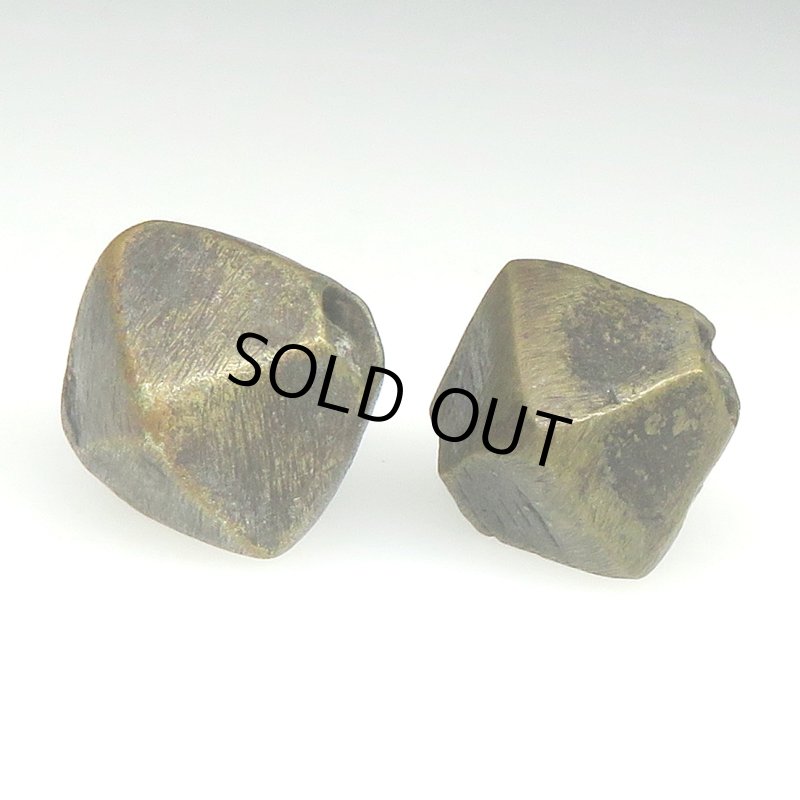 画像3: 西アフリカ真鍮ビーズ大　2個セット (3)