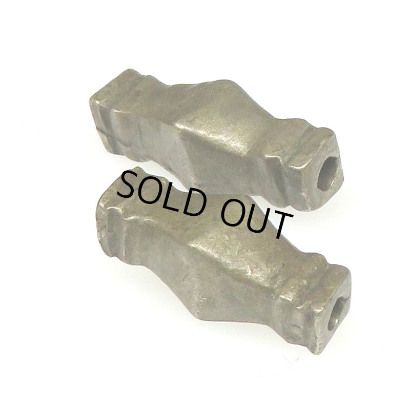 画像4: トゥアレグ族シルバービーズ 2個セット (4)