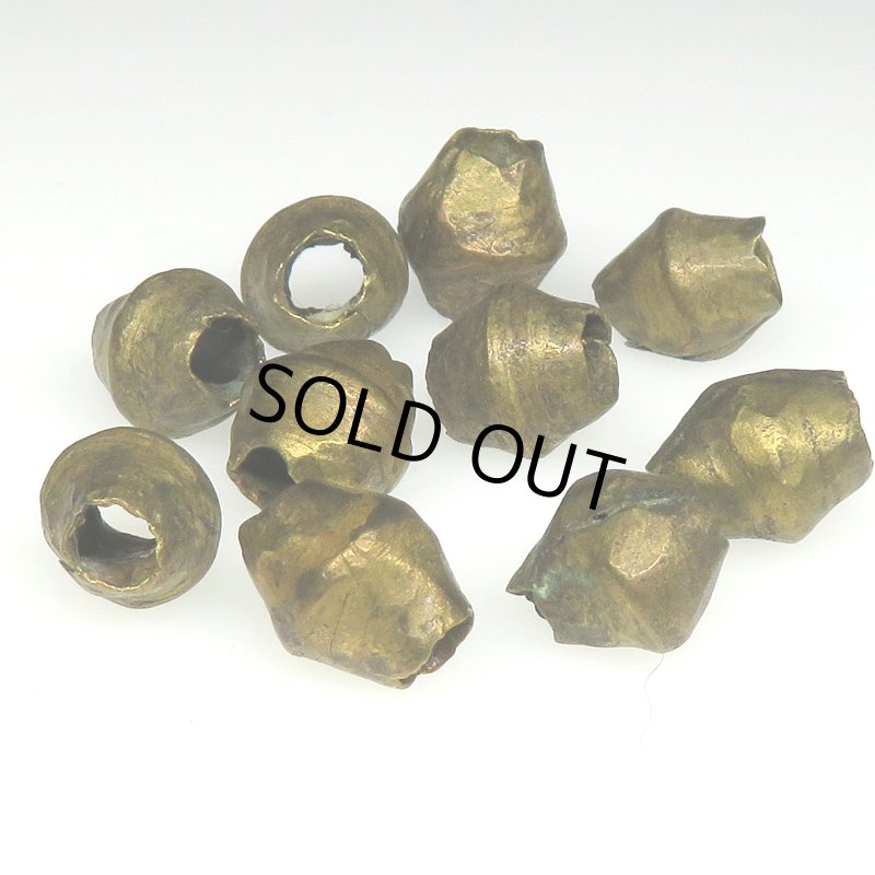 画像3: 西アフリカ真鍮ビーズ 10個セット (3)