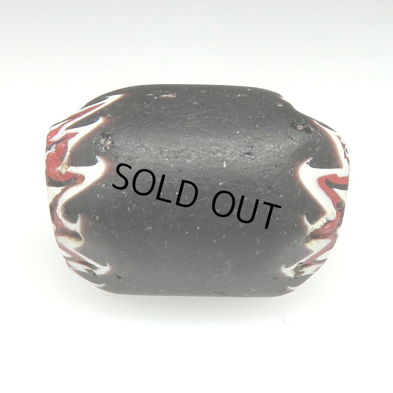 画像2: 古5層シェブロン大　黒 (2)