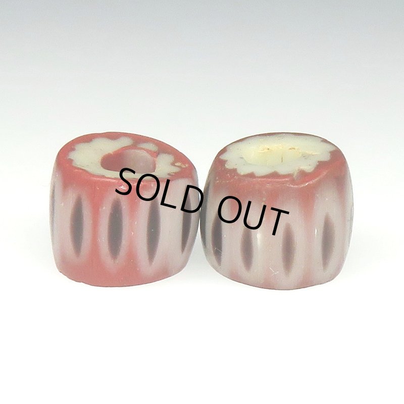 画像2: 黒い4層シェブロン2個セット (2)