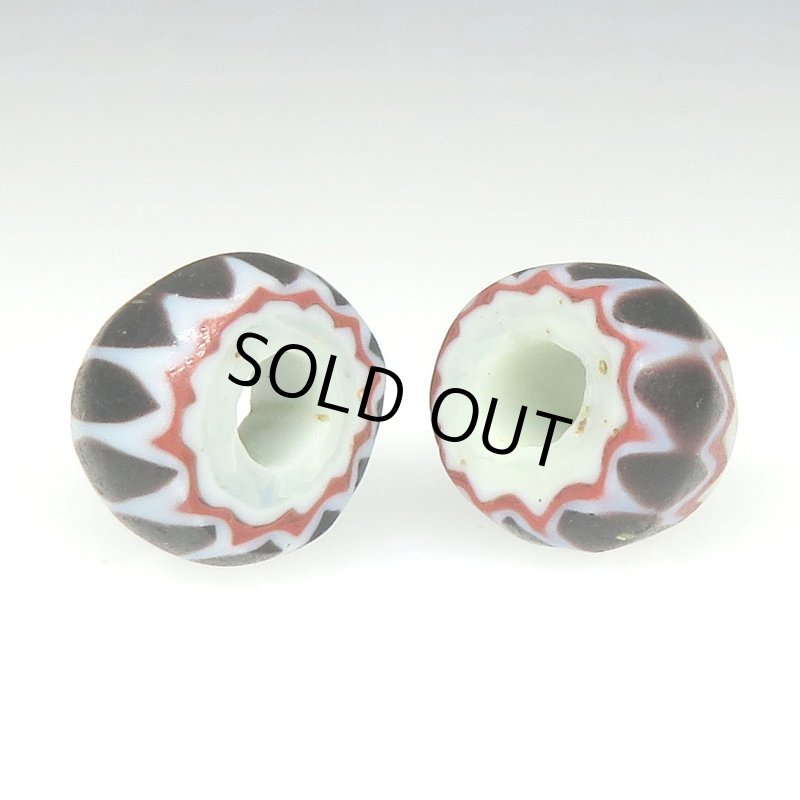 画像3: 黒い4層シェブロン2個セット (3)