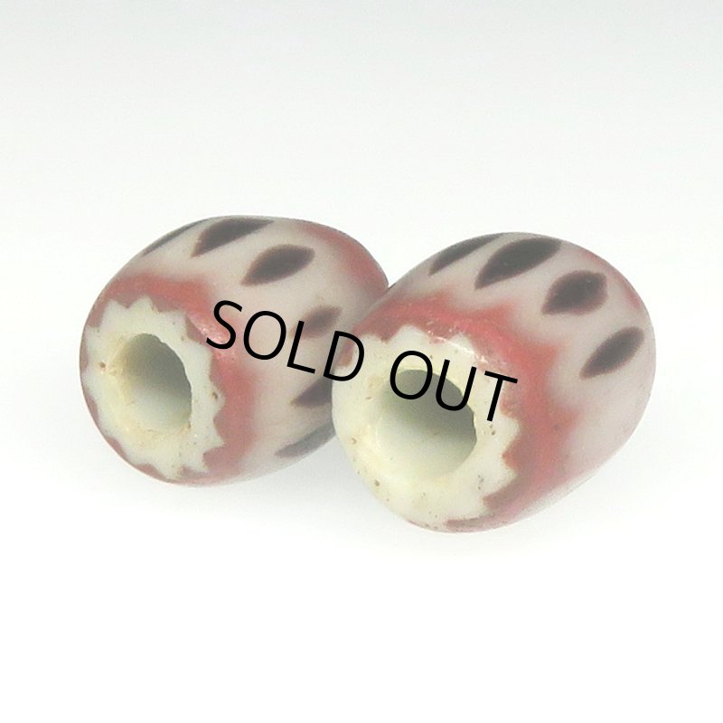 画像3: 黒い4層シェブロン2個セット (3)