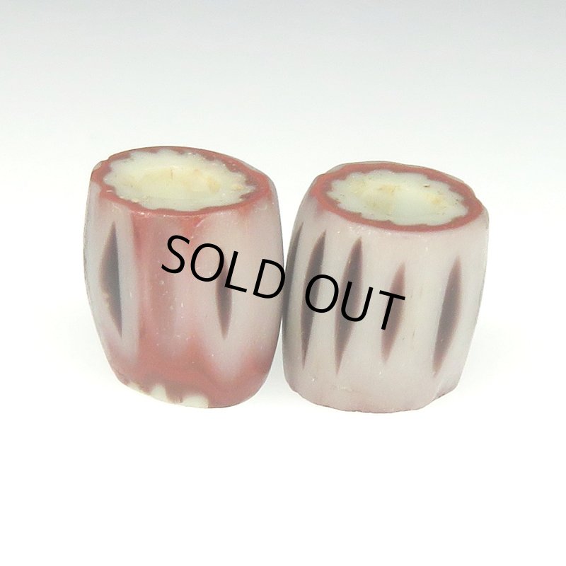 画像2: 黒い4層シェブロン2個セット (2)