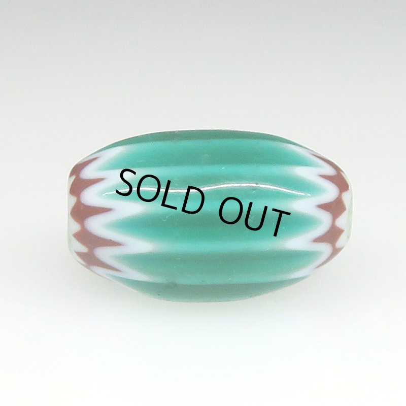 画像2: ルイジ・カテラン作　6層グリーンシェブロン (2)