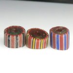 画像2: ヴェネチア筋玉　茶色系3個セット (2)