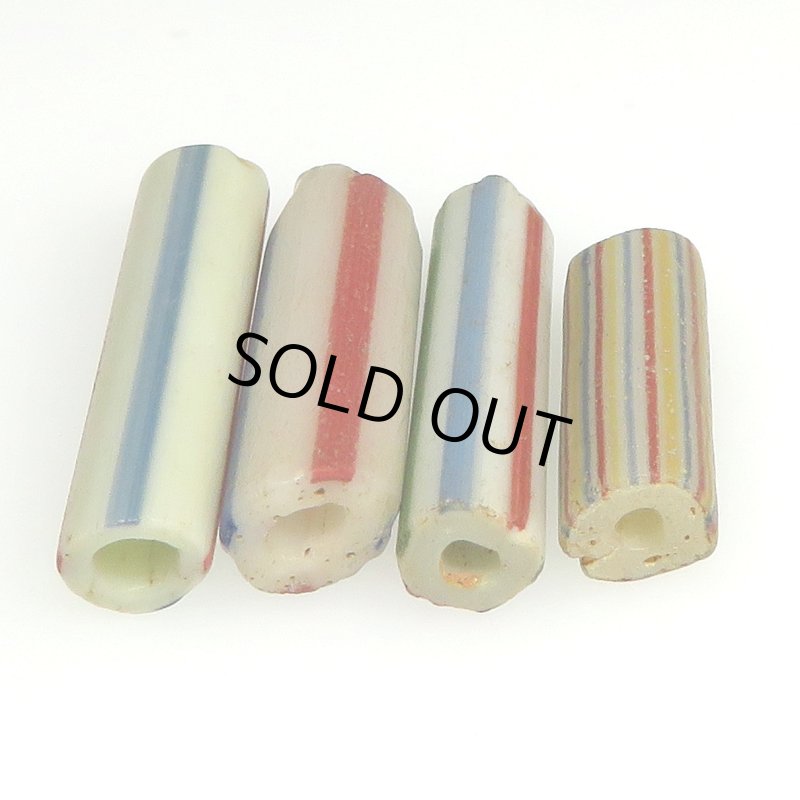 画像2: ヴェネチア筋玉　白スリム4個セット (2)