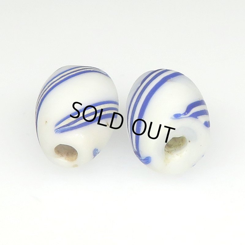 画像4: ヴェネチア筋玉　白2個セット (4)