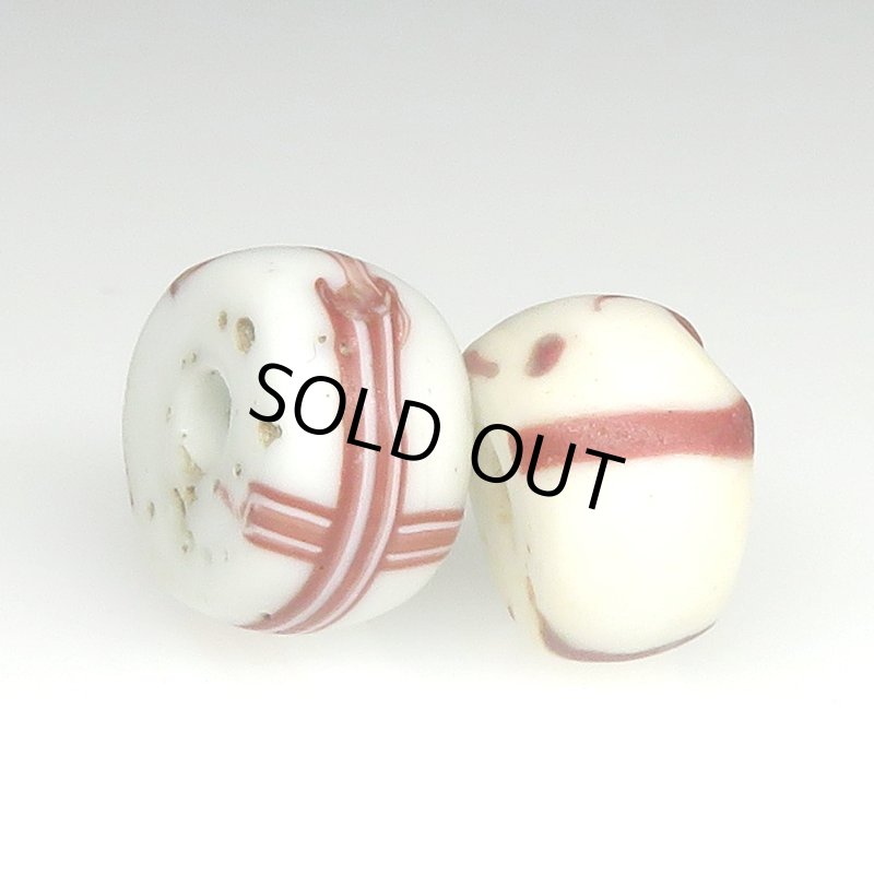 画像4: ヴェネチア筋玉　白2個セット (4)