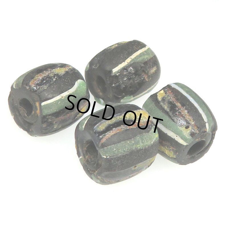 画像4: ヴェネチア筋玉　黒4個セット (4)