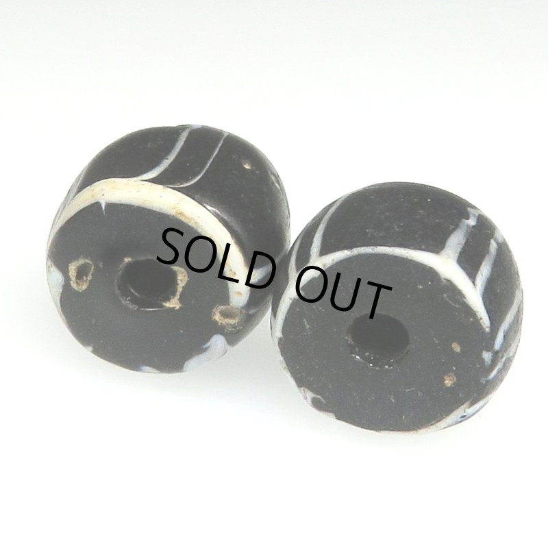 画像4: ヴェネチア筋玉　黒2個セット (4)