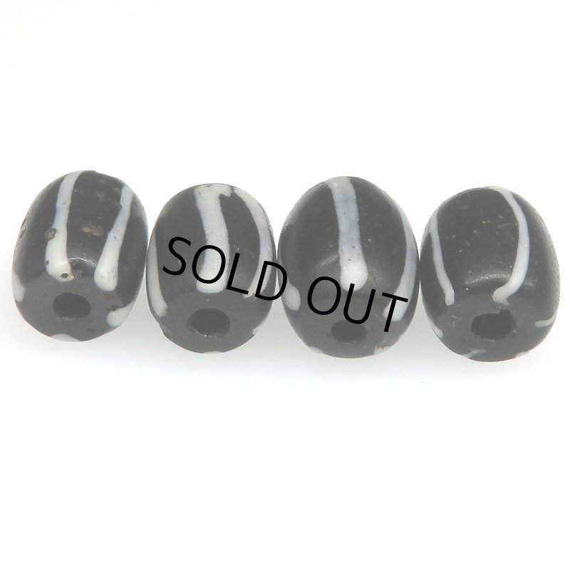 画像3: ヴェネチア筋玉 黒4個セット (3)