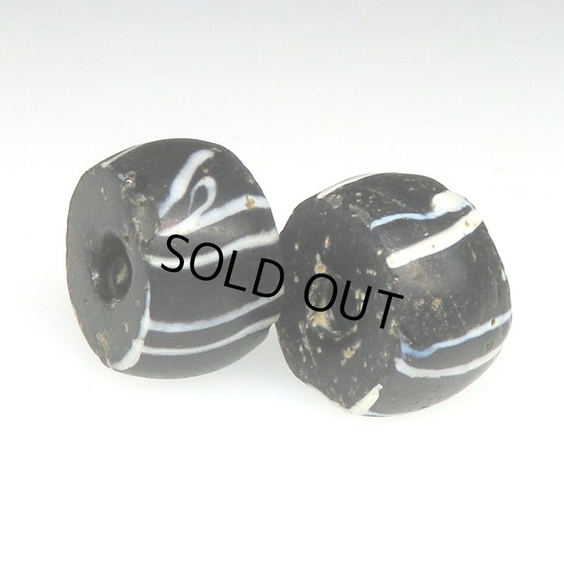 画像4: ヴェネチア筋玉　黒2個セット (4)