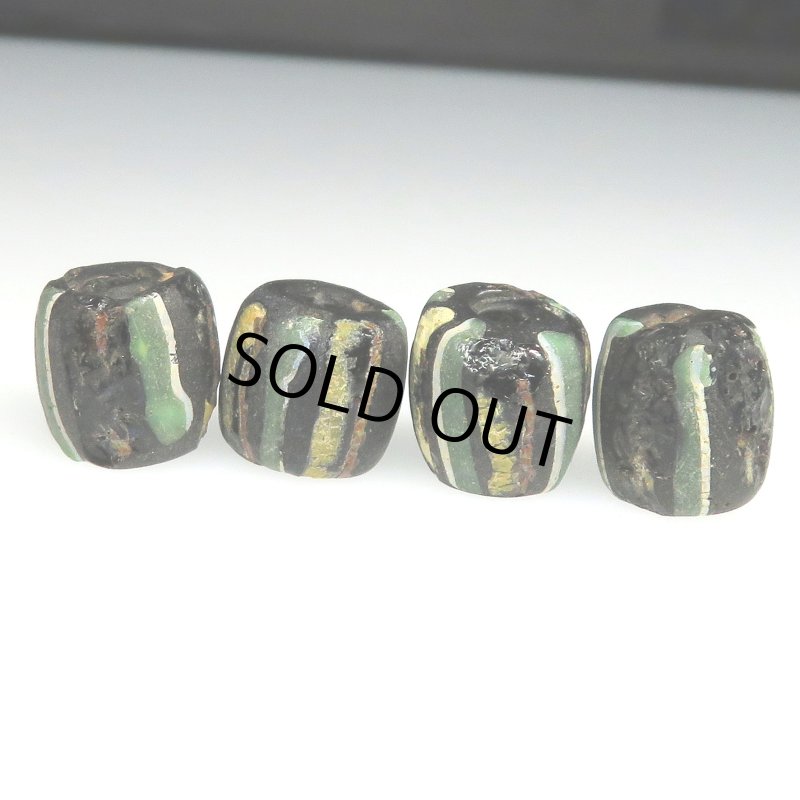 画像3: ヴェネチア筋玉　黒4個セット (3)