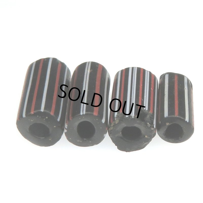 画像3: ヴェネチア筋玉ロング　黒4本セット (3)