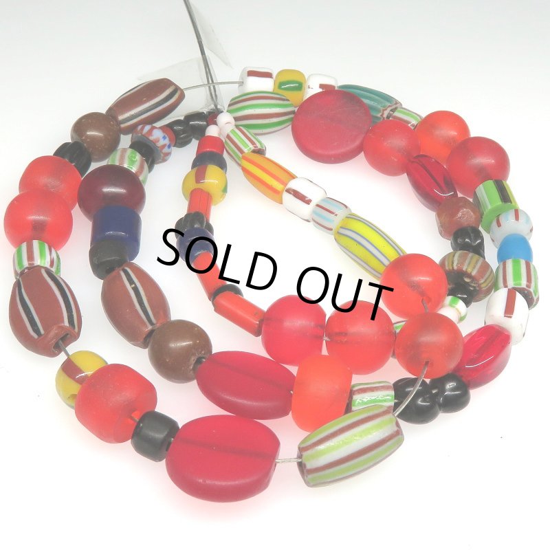 画像1: アンティークビーズミックス連 (1)