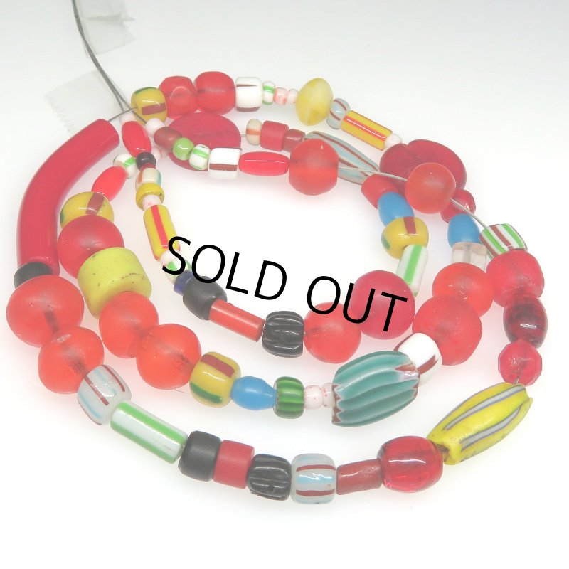 画像1: アンティークビーズミックス連 (1)