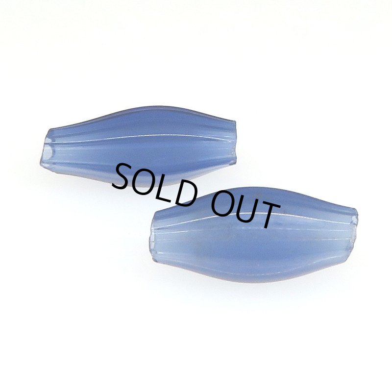 画像2: 吹きガラスのロシアンブルー　2個セット (2)