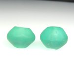 画像2: ウランガラス　緑小2個セット (2)