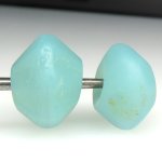 画像3: ウランガラス　乳白緑2個セット (3)