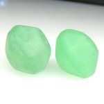 画像3: ウランガラス 乳白緑2個セット (3)