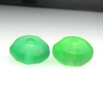 画像2: ウランガラス　緑小2個セット (2)