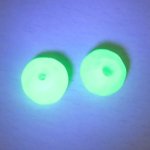 画像4: ウランガラス　緑小2個セット (4)