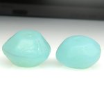 画像2: ウランガラス　乳白緑2個セット (2)