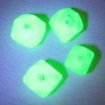 画像5: ウランガラス緑 多面体4個セット (5)