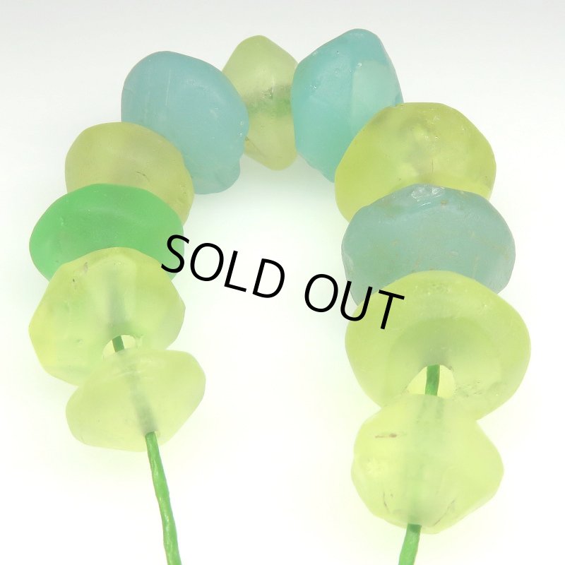 画像2: ウランガラスミックス11個セット (2)