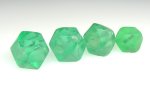 画像4: ウランガラス緑 多面体4個セット (4)