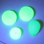 画像4: ウランガラスビーズいろいろ4個セット (4)