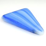 画像2: ウェディングビーズ　三角乳白+ブルー (2)