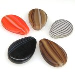 画像1: 花びらのようなウェディングビーズ 5個セット (1)