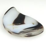 画像2: ウェディングビーズ 勾玉型 ゼブラ (2)